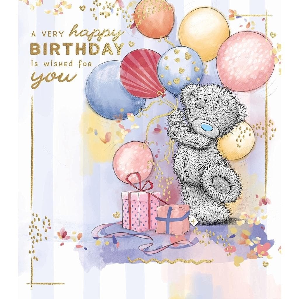 Kartka urodzinowa A very happy birthday Me To You 149x173 mm