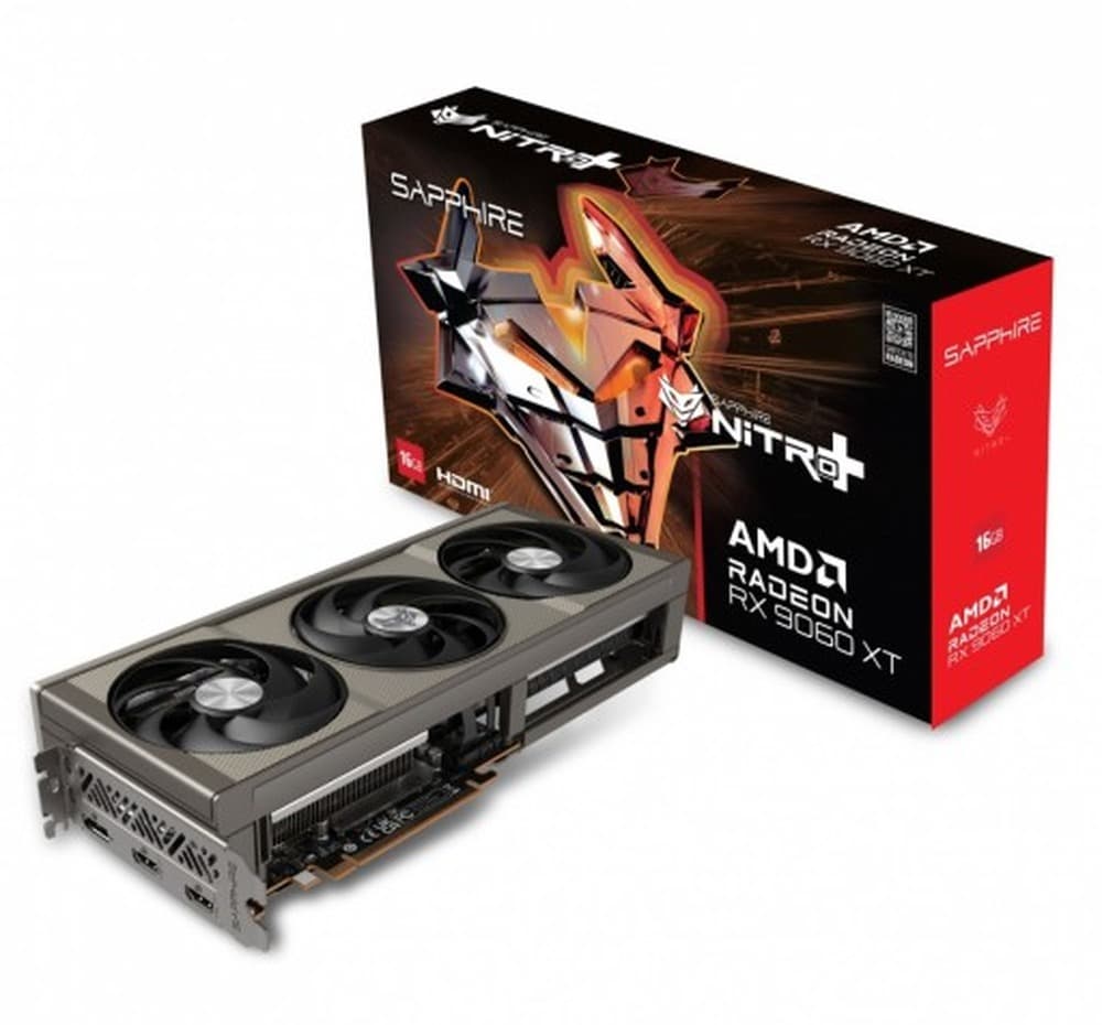 Karta graficzna SAPPHIRE RX 9060 XT NITRO+ GAMING OC 16 GB