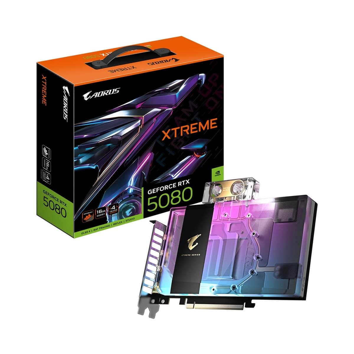 Karta graficzna Gigabyte GeForce RTX 5080 AORUS XTREME WATERFORCE WB 16GB