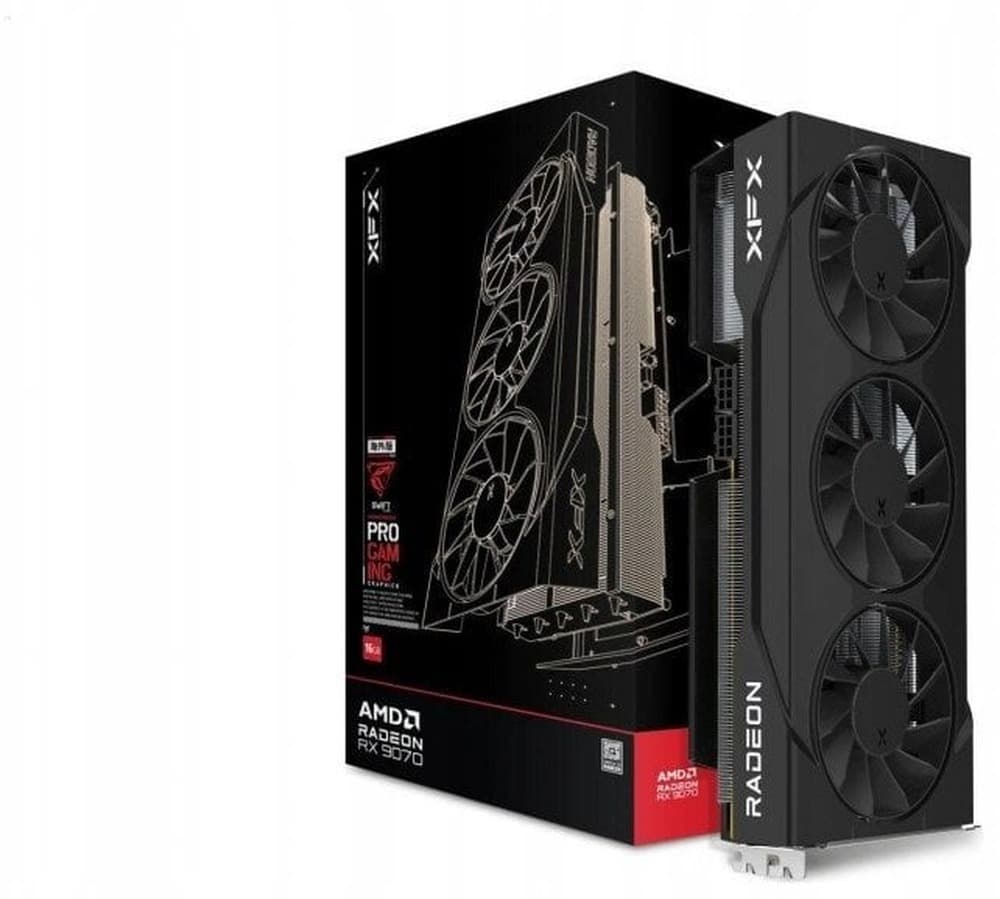 Karta graficzna XFX Radeon RX 9700 XT Quicksilver 16 GB GDDR6