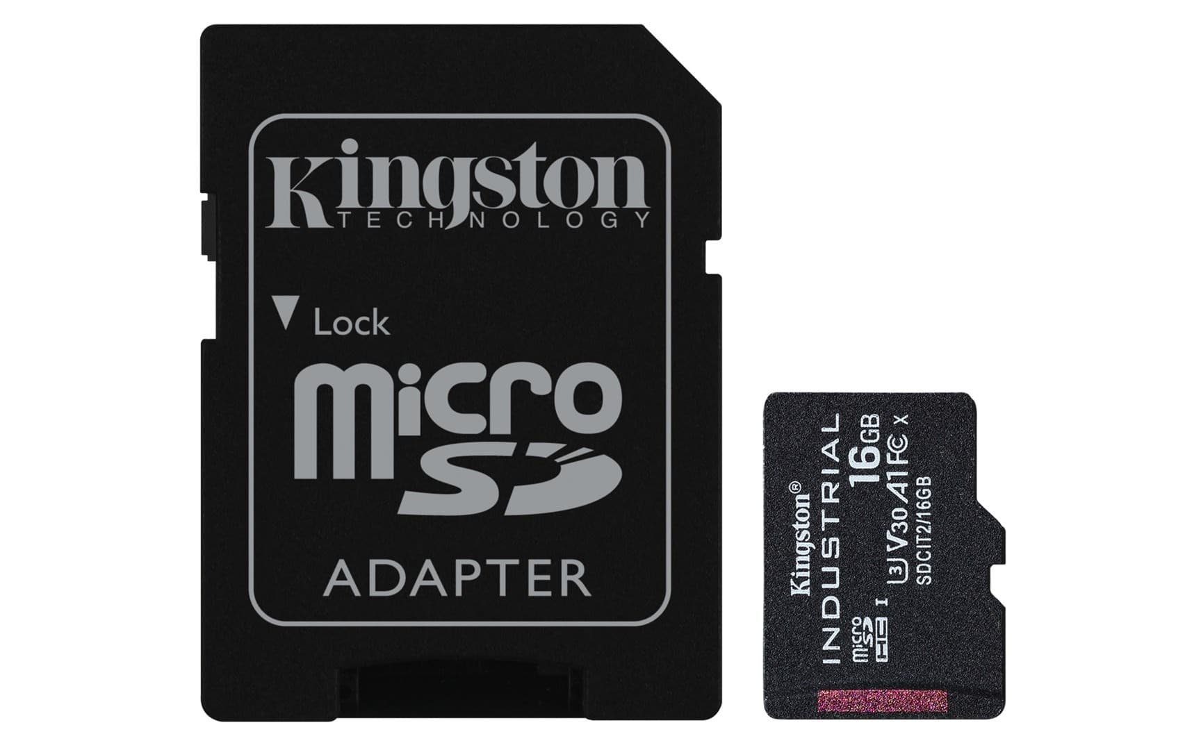 Kingston Industrial Karta Pamięci microSDHC 16GB C10 A1 pSLC