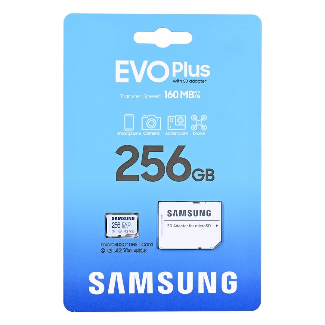 Karta pamięci MicroSDXC Samsung EVO Plus 256 GB