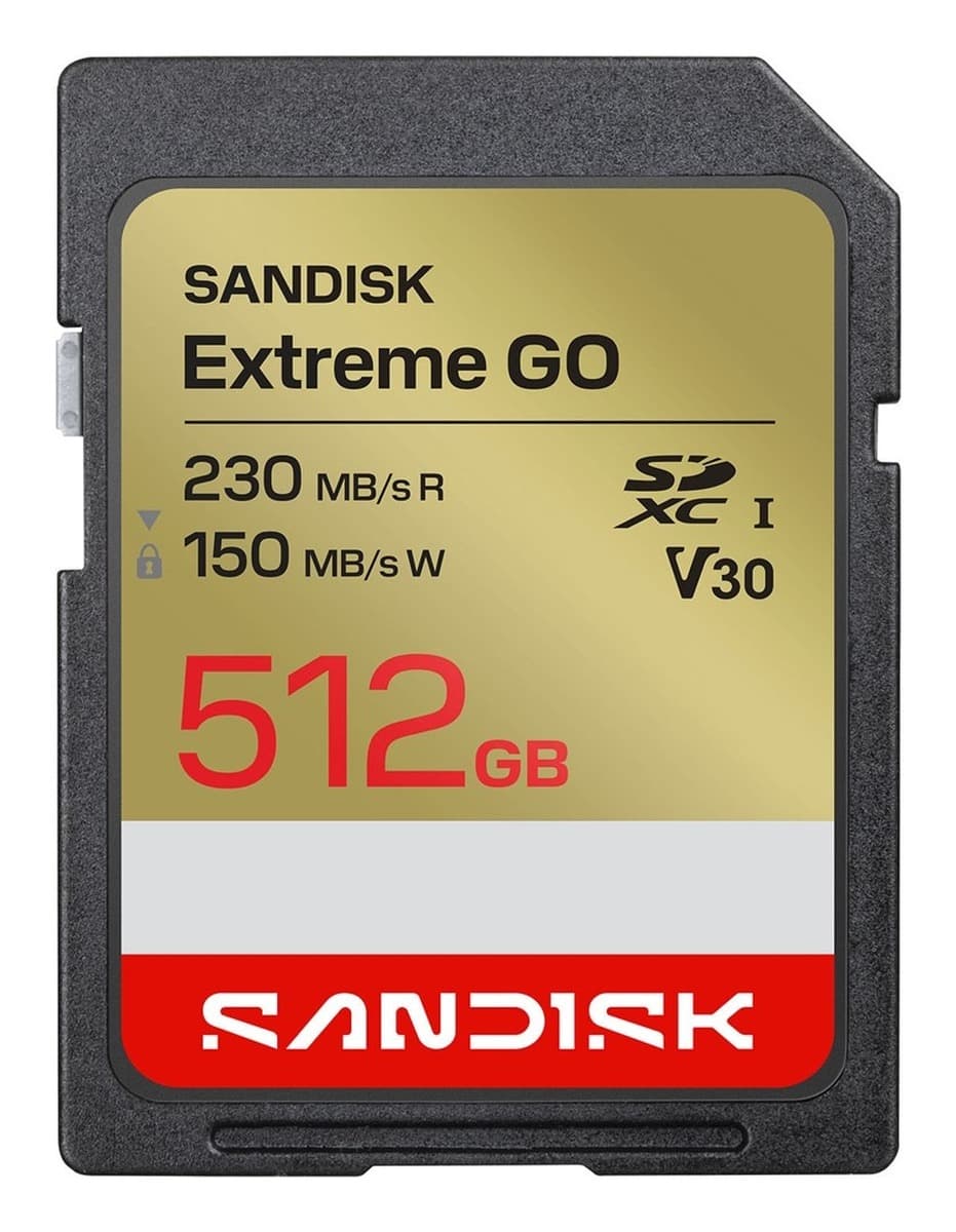 Karta pamięci SanDisk Extreme Go SDXC UHS-I 512 GB 230 MB/s