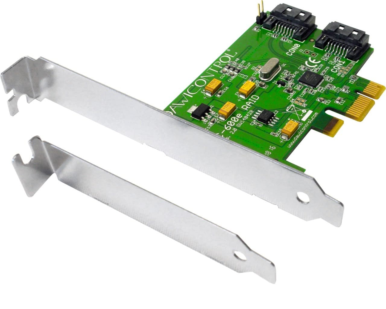 Karta rozszerzeń PCI-e RAID 2-kanałowa SATA3 Dawicontrol DC-600e