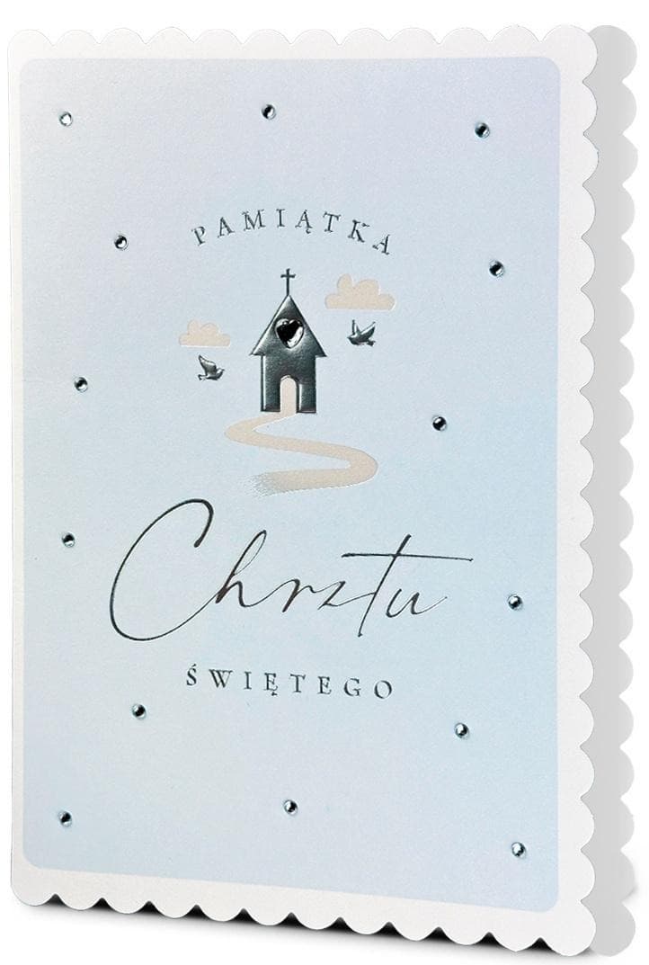 Kartka Okolicznościowa Chrzest B6 z kopertą