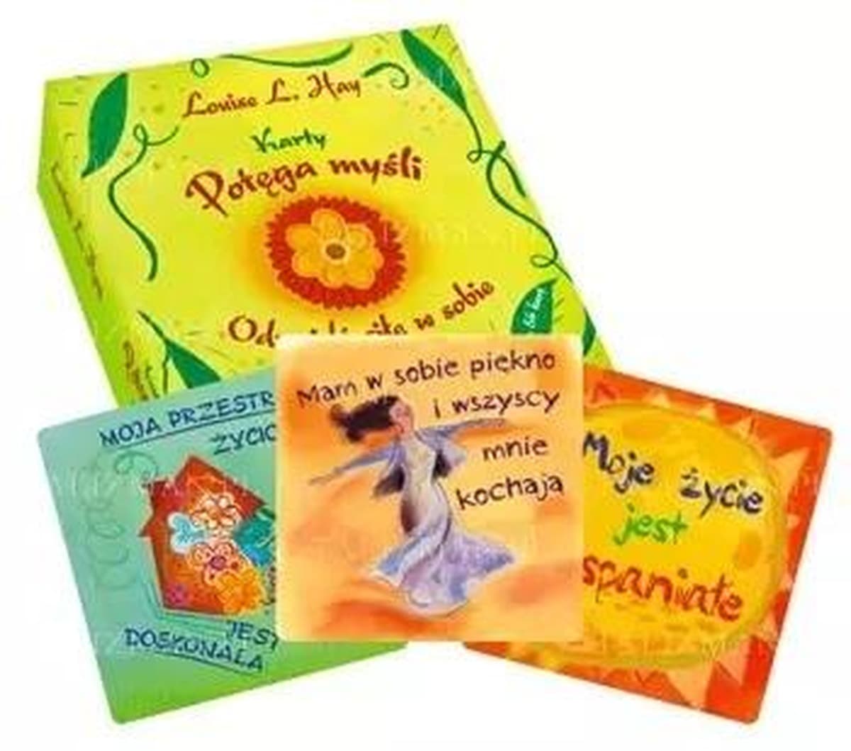 Karty Afirmacyjne Potęga Myśli Louise Hay 64 sztuki