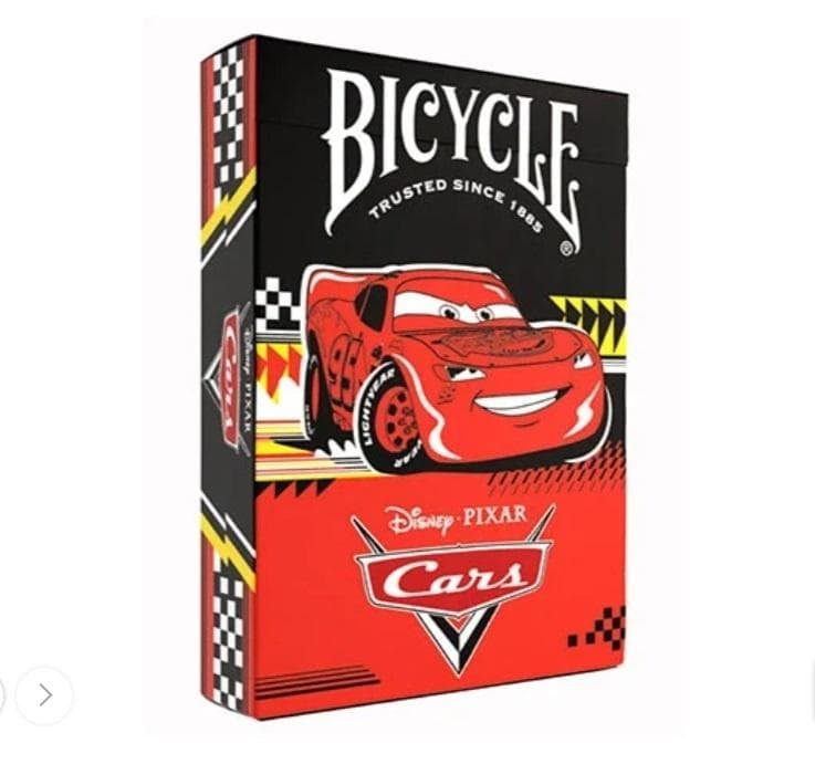 Karty do gry Disney Cars Bicycle 54 sztuki