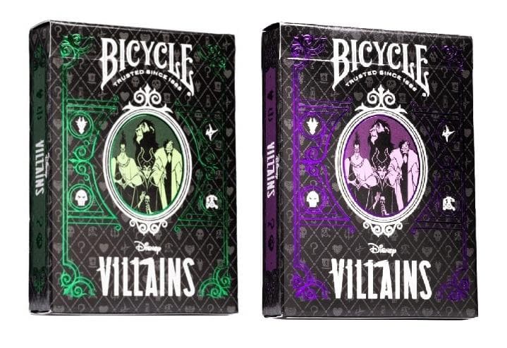 Karty do gry Bicycle Green & Purple Villain