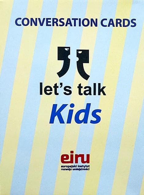Karty konwersacyjne Let's talk Kids 48 sztuk poziom A1/A2