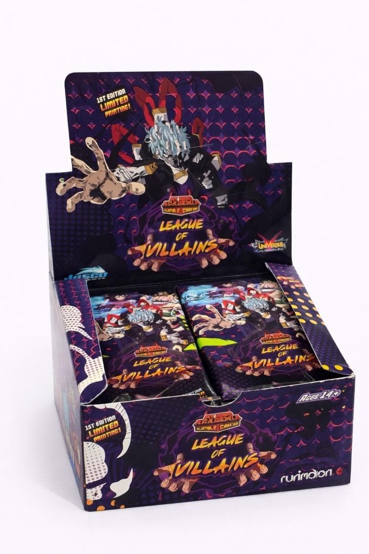 Karty kolekcjonerskie My Hero Academia Ccg League Of 1st Edition