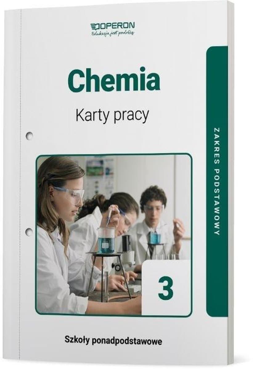 Karty pracy Chemia Klasa 3 LO OPERON