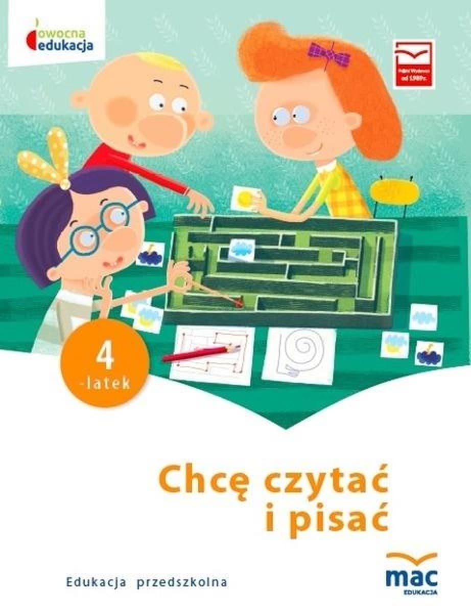 Karty Pracy dla Czterolatków Rozwijające Czytanie i Pisanie