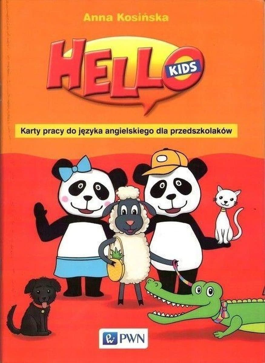Karty pracy Język angielski dla przedszkolaków