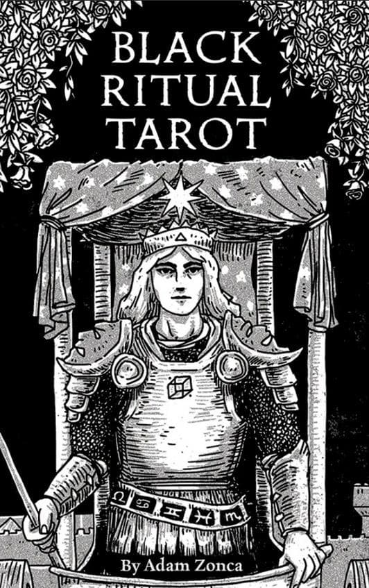 Karty Tarota Black Ritual z książeczką