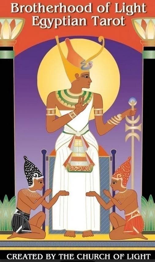 Karty Tarota Brotherhood of Light Egyptian Tarot