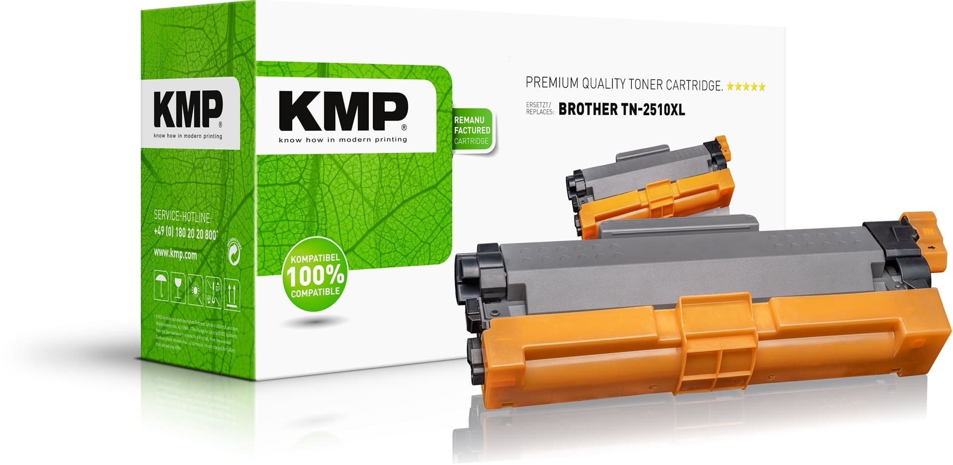 Kaseta z tonerem Brother KMP 1270,3000 Oryginalny Czarny TN2510XL