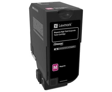 Kaseta z tonerem magenta do drukarki Lexmark CX725, wydajność 16000 stron