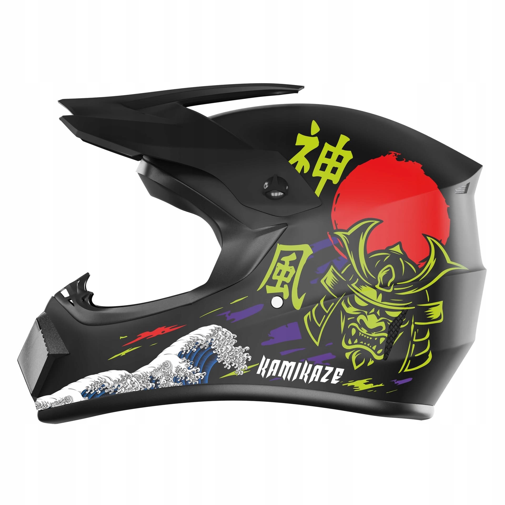 Kask motocyklowy pełny Kamikaze Katana AKC206, rozmiar XL
