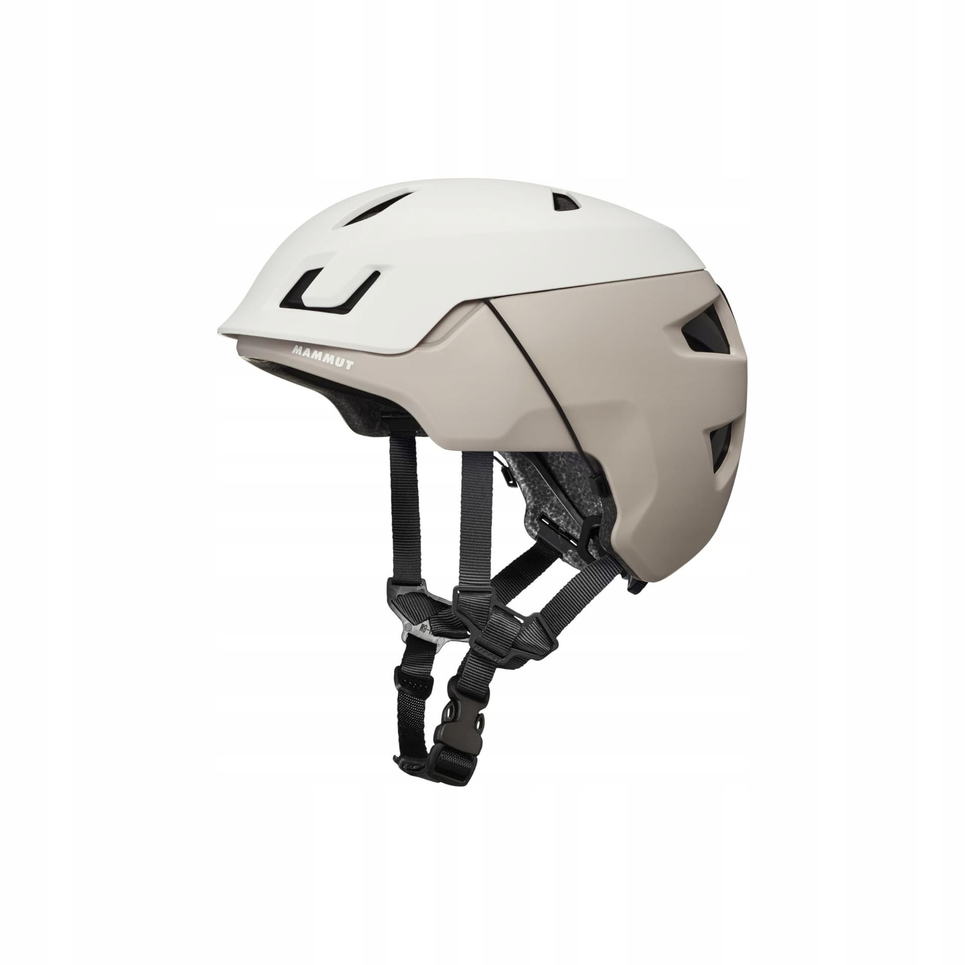 Kask wspinaczkowy Mammut Haute Route - biało/czarny, rozmiar 55-59 cm