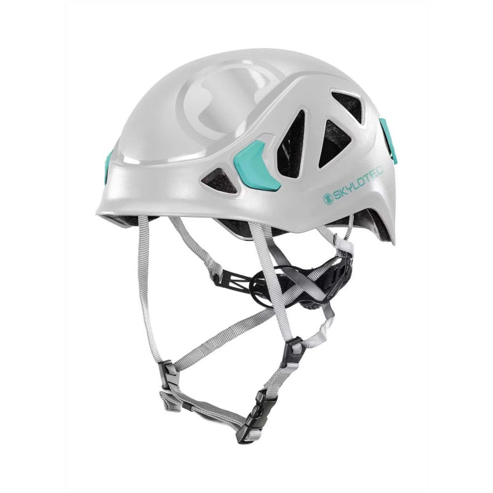 Kask wspinaczkowy SKYLOTEC Galaxy 2.0 - biały/turkusowy