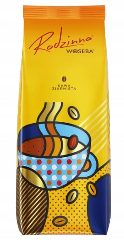 WOSEBA Rodzinna Kawa palona ziarnista 1 kg