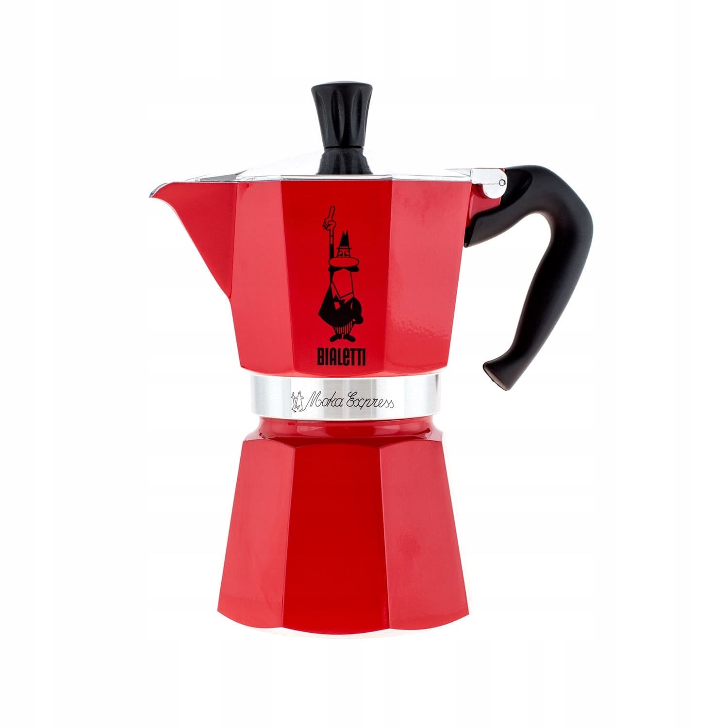 Kawiarka Bialetti Moka Express czerwona