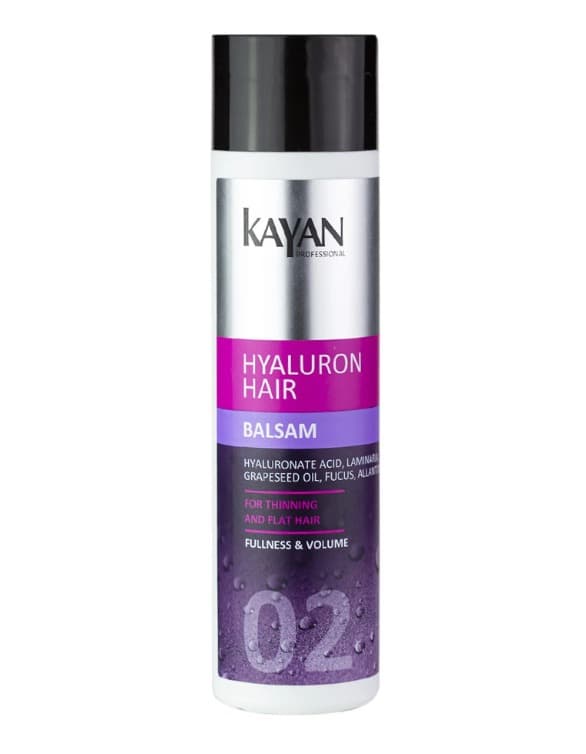 KAYAN HYALURON HAIR Balsam do włosów cienkich i pozbawionych objętości, 250 ml