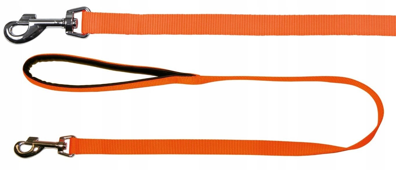 Smycz dla psa Kerbl Miami 100 cm 20 mm pomarańczowa