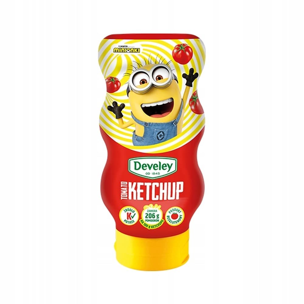 Develey Tomato ketchup Minionki 450g