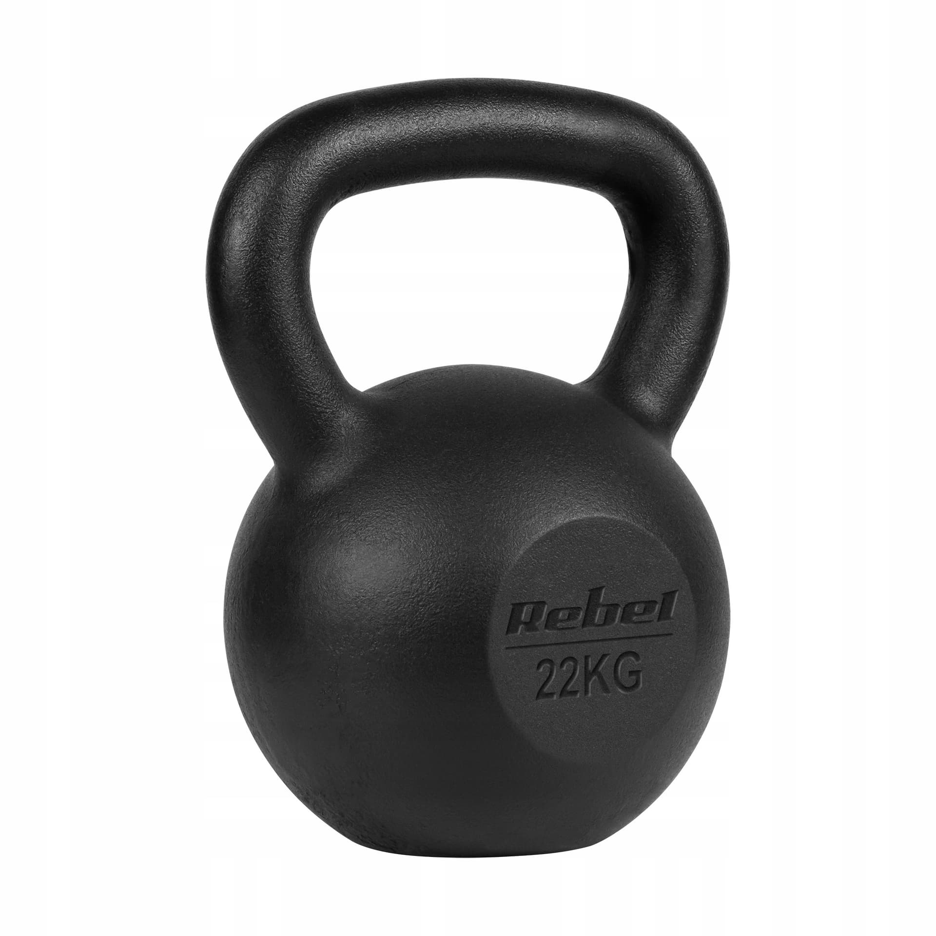 Kettlebell żeliwny 22kg REBEL ACTIVE