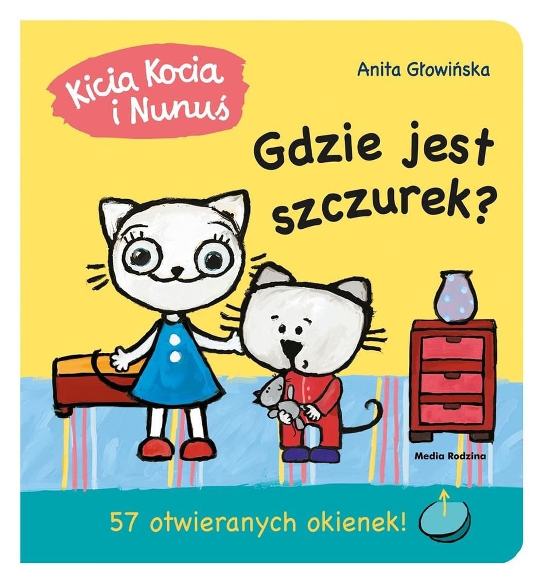 Kicia Kocia i Nunuś - książka z okienkami