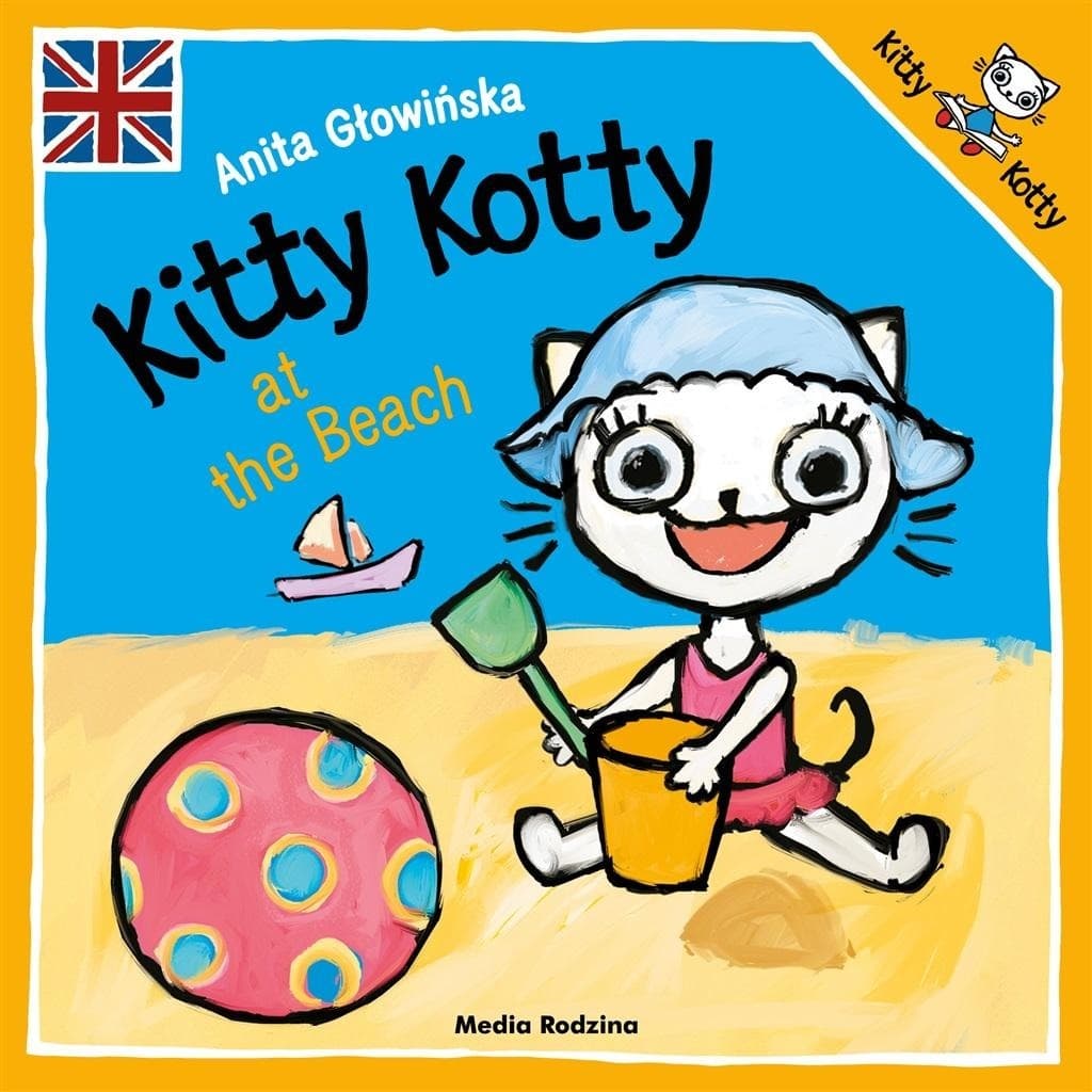 Kicia Kocia na plaży - książka dla dzieci