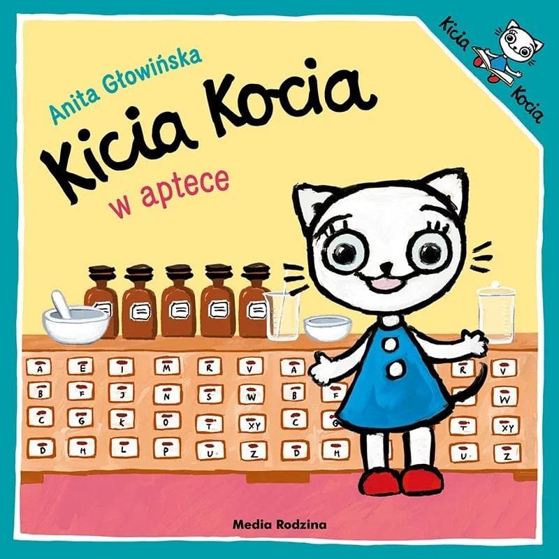 Kicia Kocia w aptece - książka dla dzieci Anita Głowińska