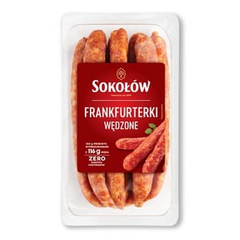 Kiełbasa frankfurterka wędzona wieprzowa 130 g