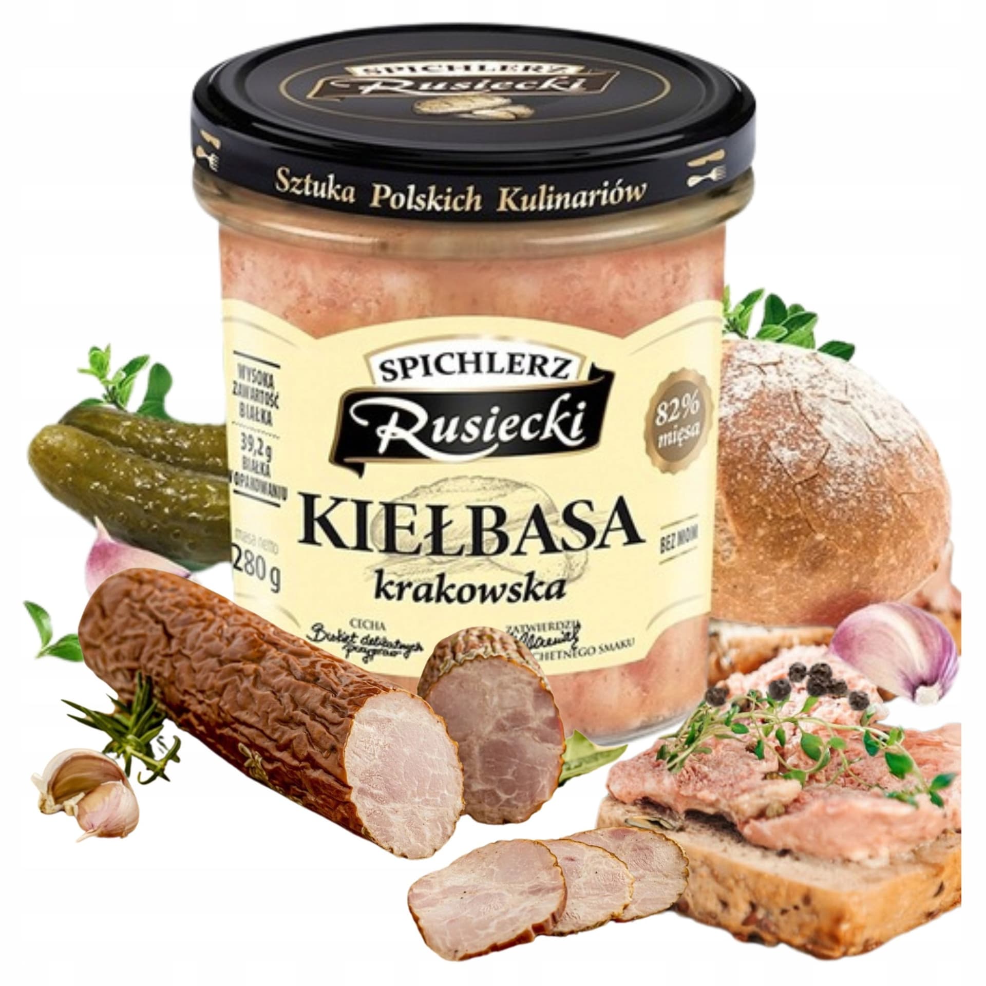 Spichlerz Rusiecki Kiełbasa Krakowska 280g