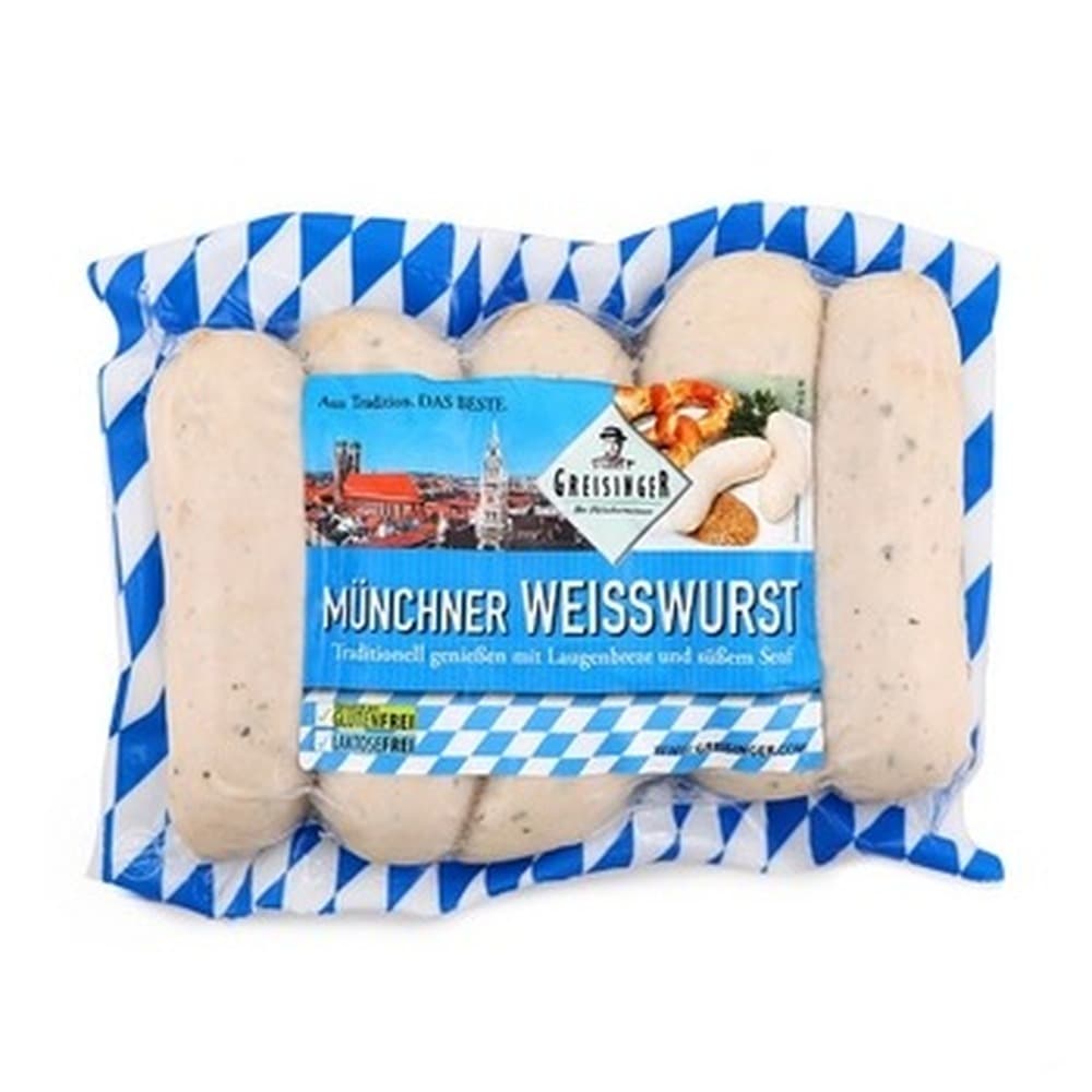 Kiełbasa Monachijska Wieprzowa Paczkowana 300g