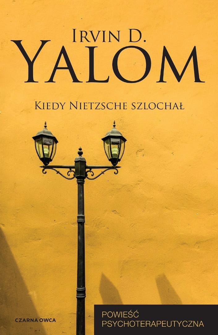 Książka Kiedy Nietzsche szlochał Irvin D. Yalom twarda