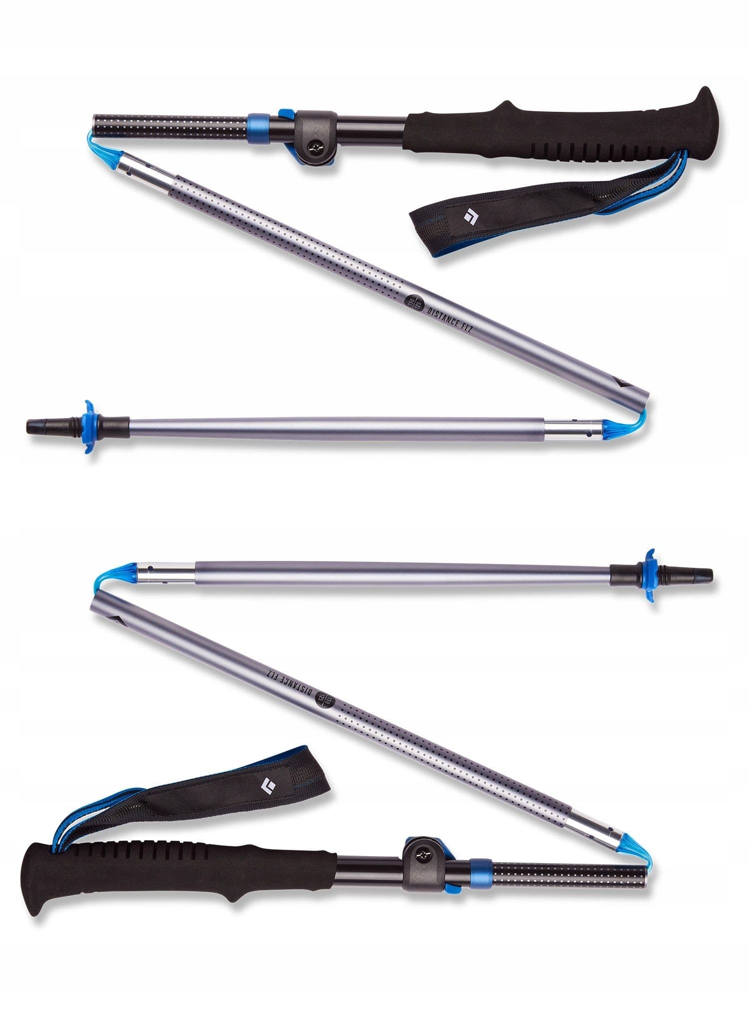 Kije do biegania Black Diamond Distance Carbon FKT Poles - black rozmiar: 110 cm