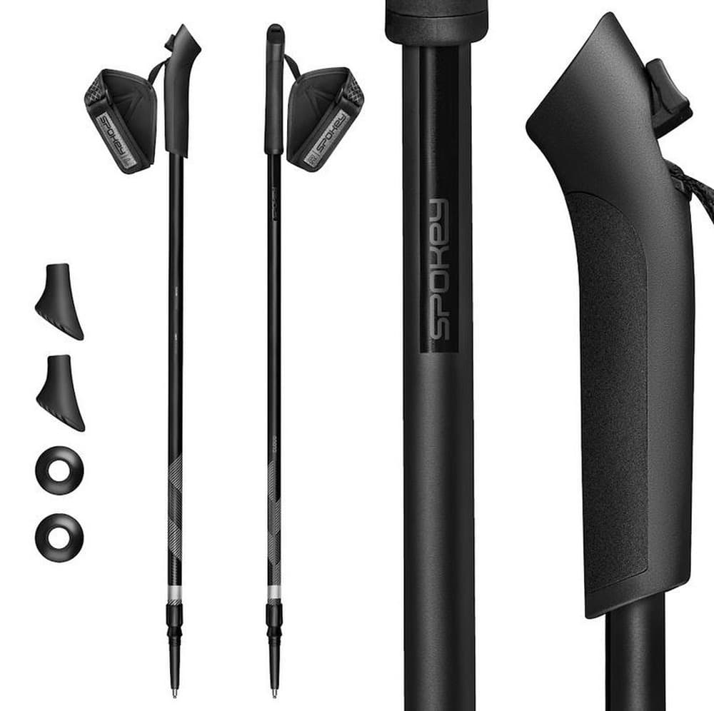 Kije do Nordic Walking teleskopowe regulowane 105-135 cm