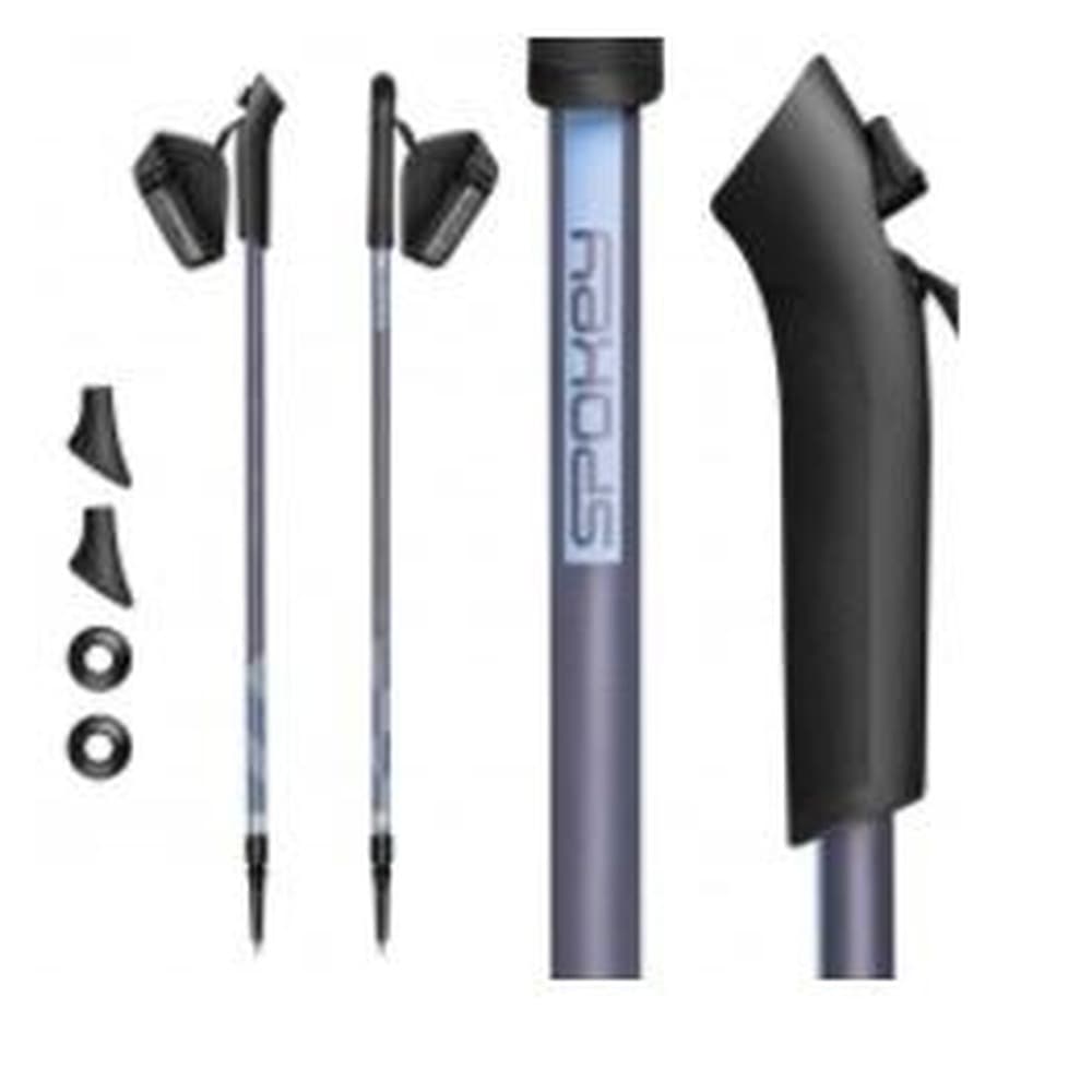 Kije do Nordic Walking teleskopowe regulowane 95-135 cm