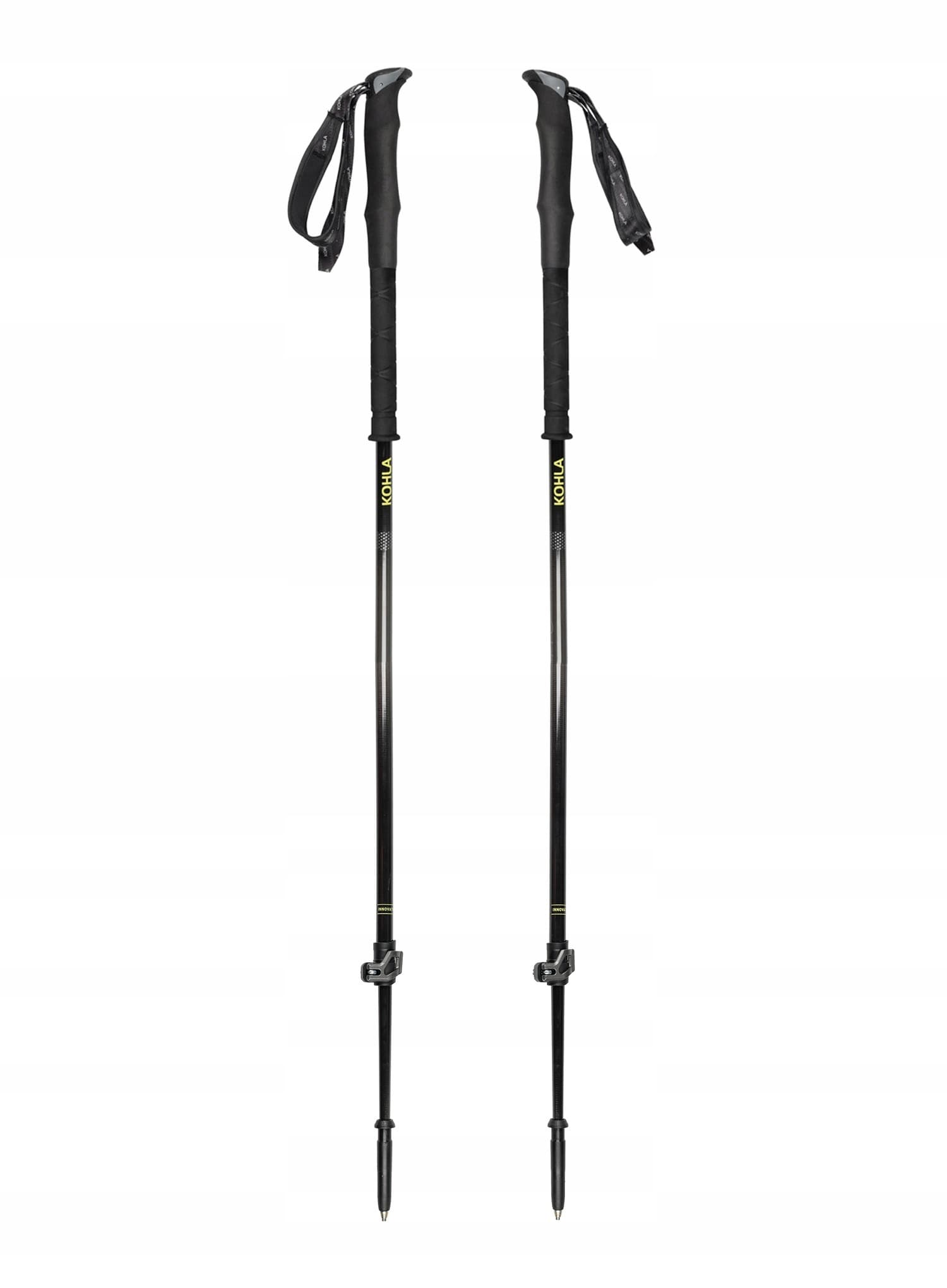 Kije skiturowe Kohla Vertical Pro - czarno-siarkowe