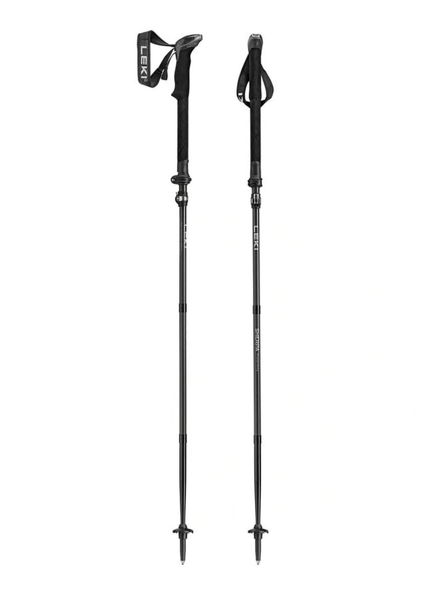 Kije trekkingowe LEKI Sherpa FX Carbon Strong czarne 120-140 cm