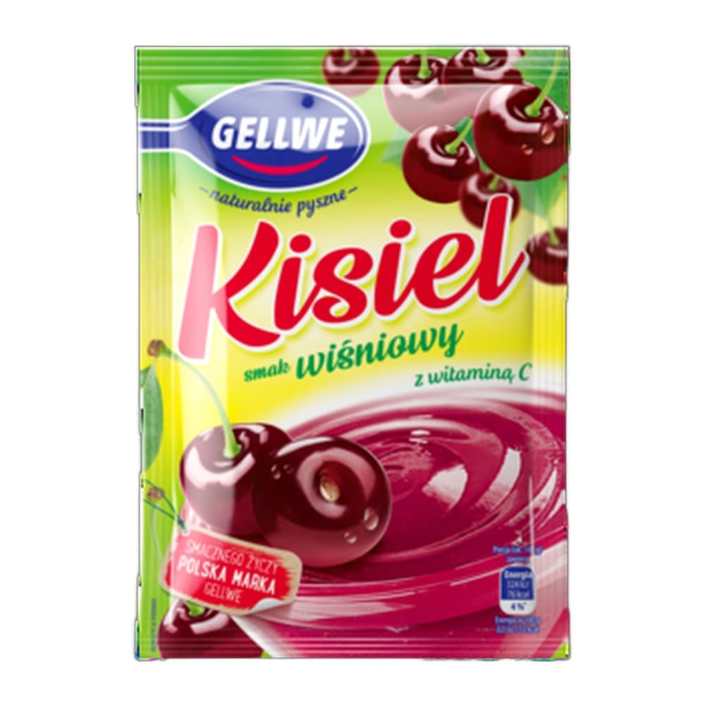 Gellwe Kisiel wiśniowy 38g