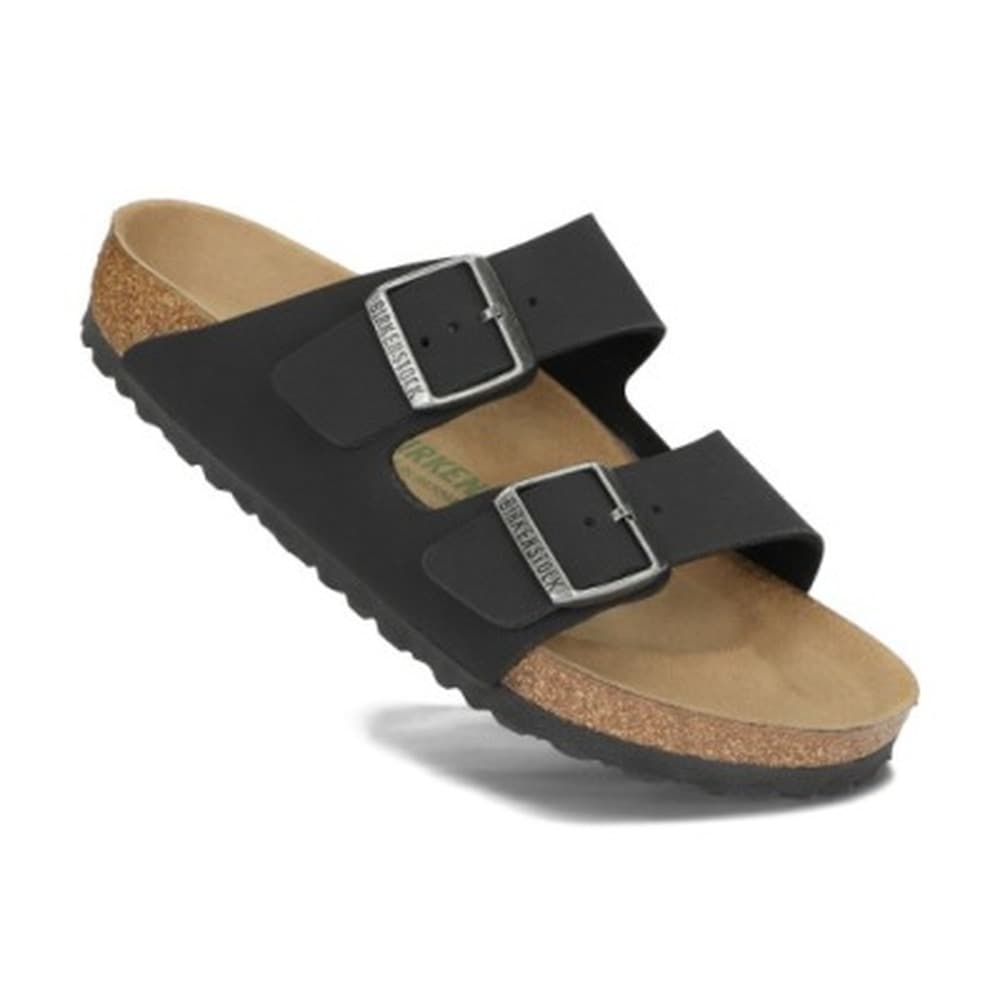 Klapki Birkenstock Arizona Vegan - czarne, rozmiar 46