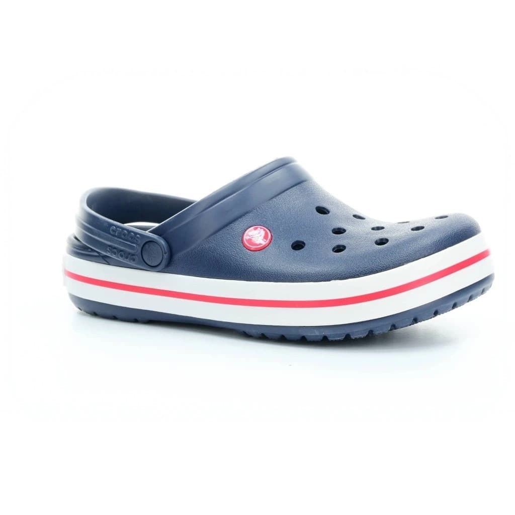 Klapki Crocs Crocband Clog - Granatowo-czerwone