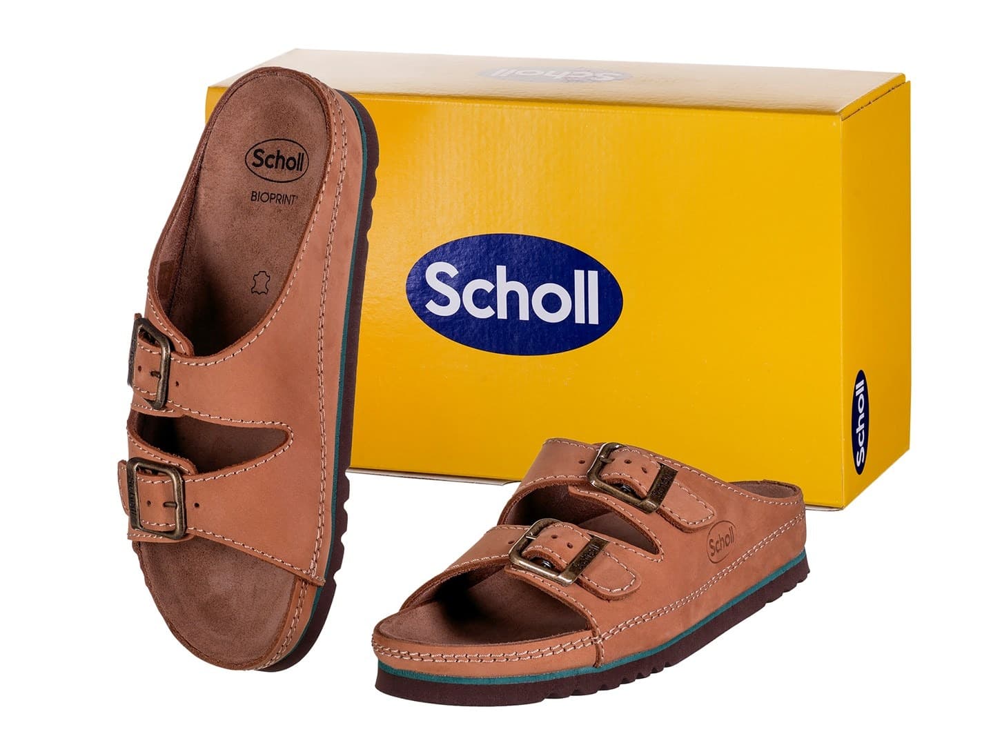 Klapki Scholl AIR BAG Unisex Nubuk Rozmiar 39/6