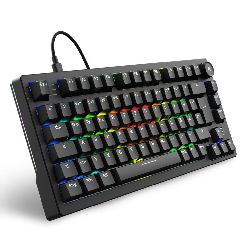 Sharkoon Klawiatura Gamingowa Skiller SGK25 DE Czarna