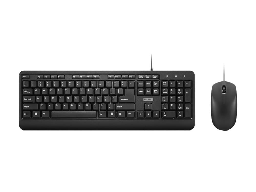 Lenovo Zestaw Klawiatura i Mysz Przewodowa 160