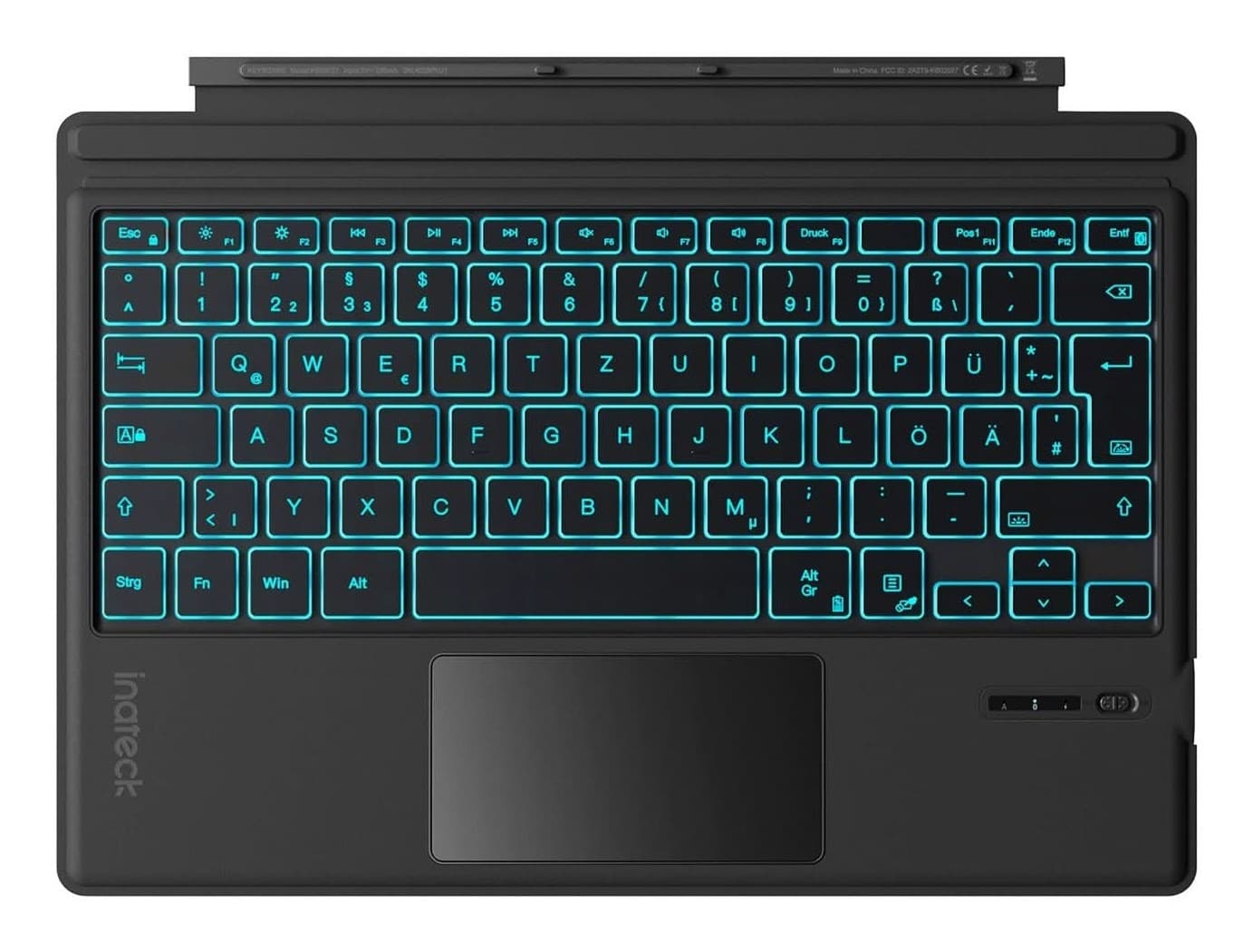 Klawiatura Inateck Surface GO QWERTZ czarna