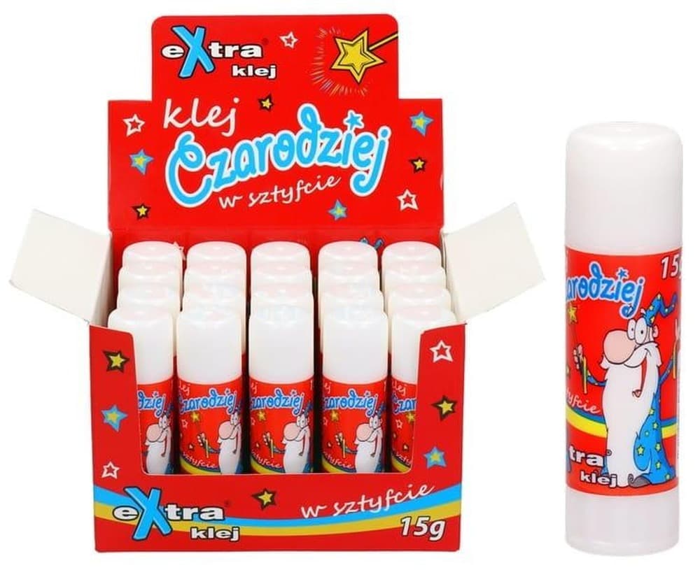 Klej w sztyfcie 15 g zestaw 20 sztuk